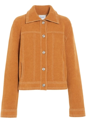 Barrie button-up jacket - Brown