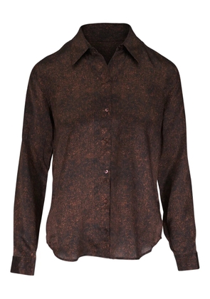 L'Agence Tyler shirt - Brown