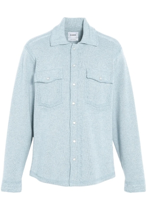 Barrie knitted overshirt - Blue