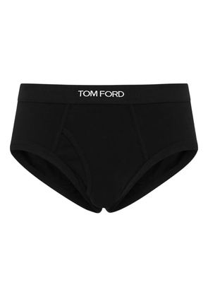 TOM FORD grosgrain-waistband jersey briefs - Black