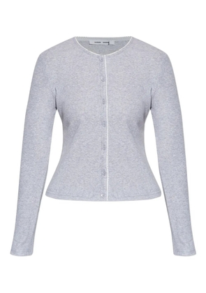 SAMSOE SAMSOE Sajune buttoned-up long-sleeve cardigan - Grey