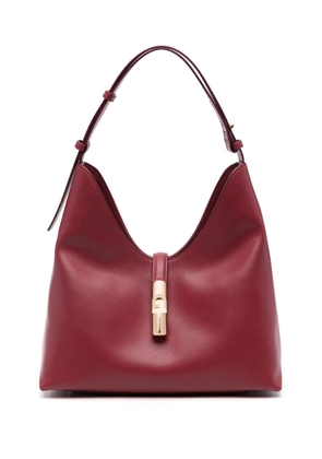 Furla logo-stamp shoulder bag - Red