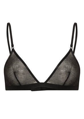 Maison Close La Femme Amazone triangle bra - Black