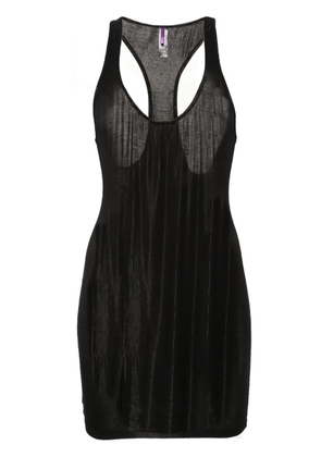 Maison Close La Femme Amazone ribbed minidress - Black