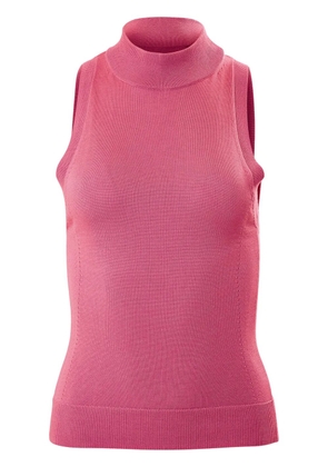 Carolina Herrera sleeveless knitted top - Pink