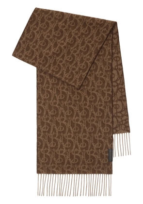 Burberry B Charm scarf - Brown