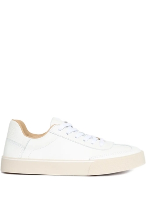 Sarah Chofakian White Light leather sneakers