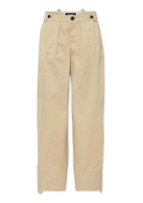 DSQUARED2 cotton trousers - Neutrals