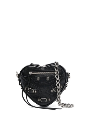 Balenciaga mini Le Cagole Heart crossbody bag - Black
