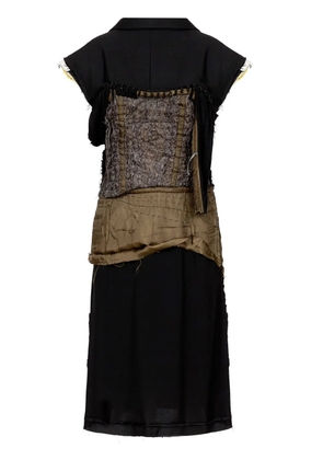 Maison Margiela inside-out effect dress - Black