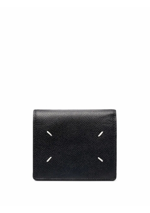 Maison Margiela four-stitch leather wallet - Black