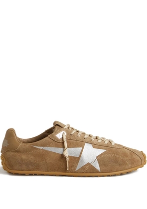 Golden Goose Marathon Speed suede sneakers - Brown