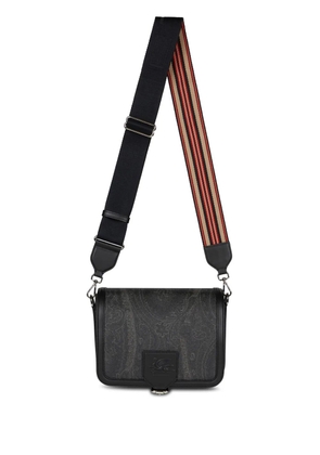 ETRO small Essential paisley-print messenger bag - Black