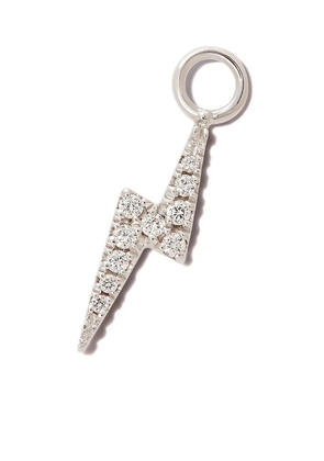 MARIA TASH 18kt white gold Lightning Bolt charm - Silver
