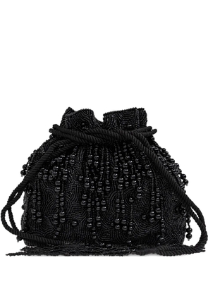 Gestuz Gzpear beaded tote bag - Black