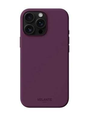 VELANTE logo-detail Iphone 16 Pro Max phone case - Purple