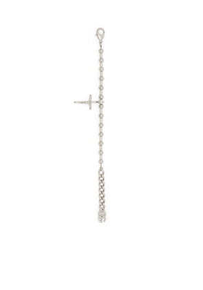 Dolce & Gabbana DNA crucifix beaded bracelet - Silver