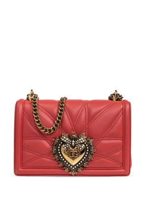 Dolce & Gabbana medium Devotion quilted shoulder bag - Red
