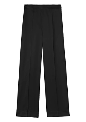 Jil Sander creased straight trousers - Black