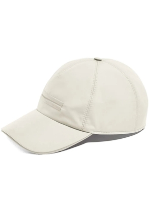 Zegna embroidered baseball cap - White