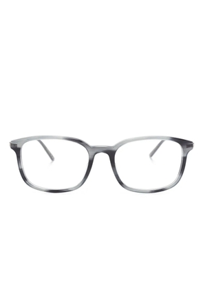 Gucci Eyewear tortoiseshell rectangle-frame glasses - Grey
