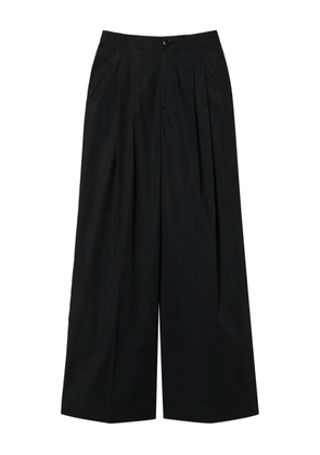 TWINSET stretch-cotton trousers - Black