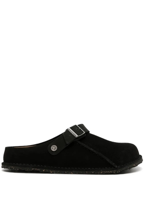Birkenstock Lutry Premium suede slippers - Black