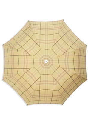 Burberry check umbrella - Neutrals