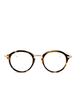 Thom Browne Eyewear tortoiseshell round-frame glasses