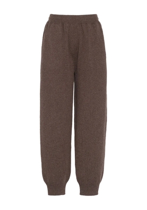 Barrie knitted trousers - Brown