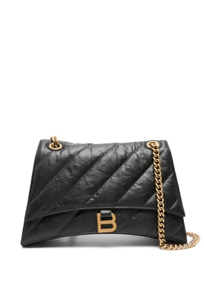 Balenciaga Crush quilted shoulder bag - Black