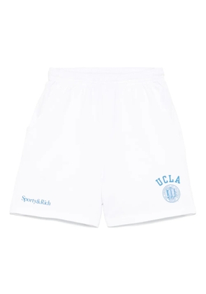 Sporty & Rich cotton shorts - White