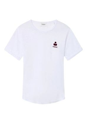 MARANT ÉTOILE Koldia logo T-shirt - White