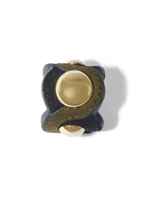 PUCCI Onde large open-band ring - Black