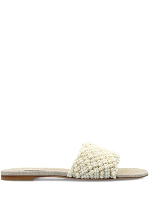 Casadei Pearlsway slides - Gold