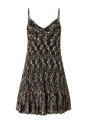 Missoni abstract-print mini dress - Black