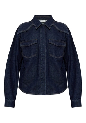Gestuz double-pocket denim shirt - Blue