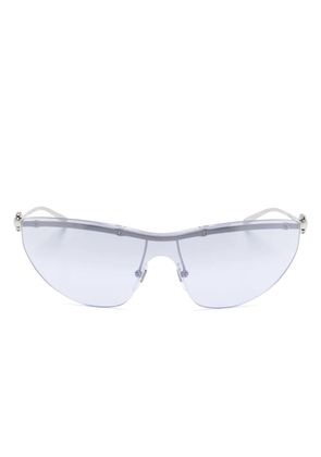 Gucci Eyewear wraparound-frame sunglasses - Silver