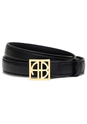 ANINE BING Monogram belt - Black