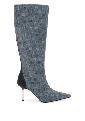 MISBHV 75mm monogram boots - Blue