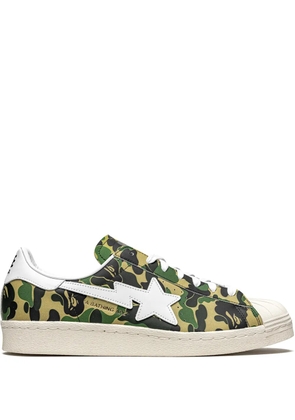 adidas x Bape Superstar ''Green Camo'' sneakers