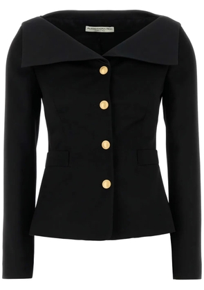 Alessandra Rich wool blazer - Black