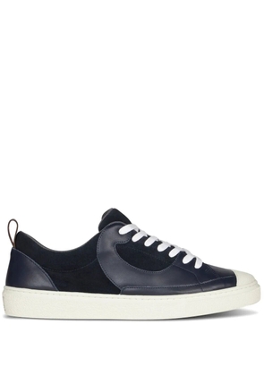 ETRO panelled leather sneakers - Blue