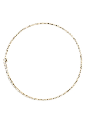 Sophie Bille Brahe 18kt yellow gold Tennis diamond necklace