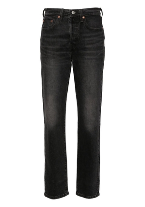 Levi's 501 mid-rise straight-leg jeans - Grey