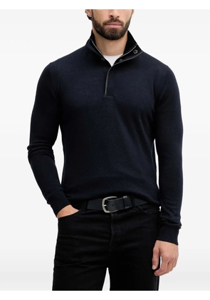 Karl Lagerfeld high-neck sweater - Blue