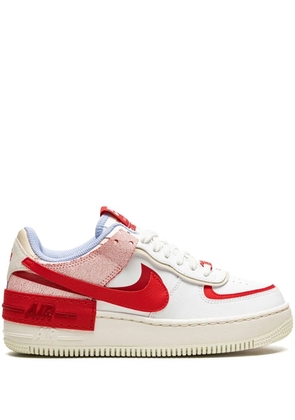 Nike Air Force 1 Low Shadow 'Red Cracked Leather' sneakers - White