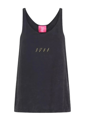 One Teaspoon lightning-print top - Grey