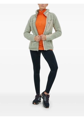 Columbia borg-panelled fleece jacket - Green