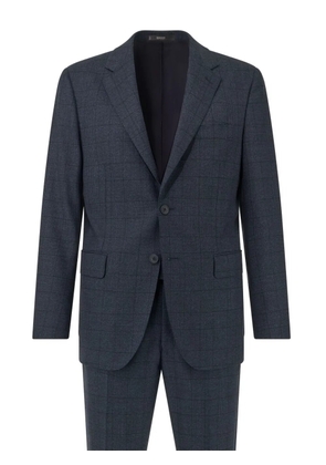 Boggi Milano check-pattern suit - Blue